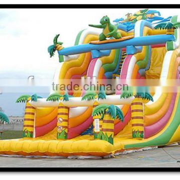 Inflatable slide