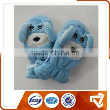 Promotion Children Fleece Mitten With Knitted Cuff Made In China