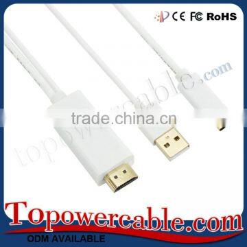 With Right Angle 90 Degree Type Male A To Type Male 50Ft Hdmi Cable photo-5