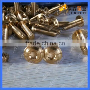 DIN7991 titanium torx head screw