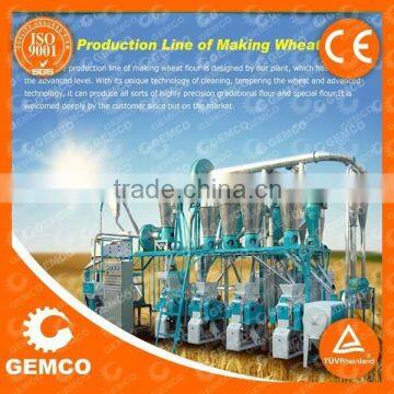 50 Ton Complete Wheat Flour Milling Machines Plant Price