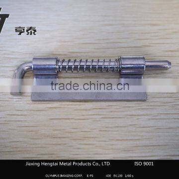 Spring slide latch