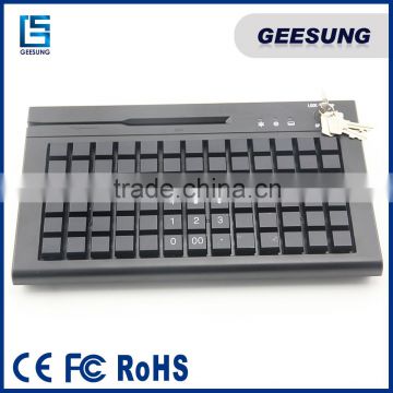 78 keys programmable keyboard point of sale keyboard restaurant pos keyboard