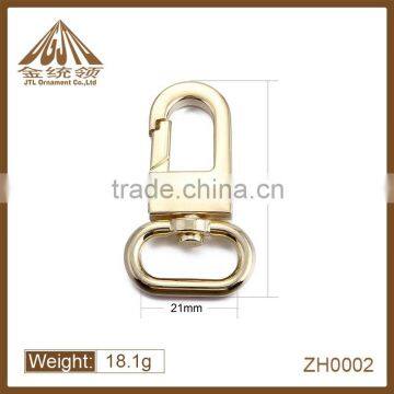 Fashion high quality snap hook in gold