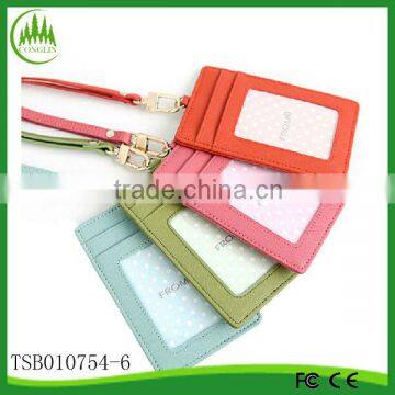 2014 new product China supplier credit promotional gift PU wholesale card holder