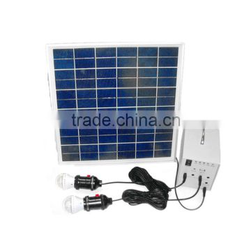 15W 12v solar led lights kit for home use