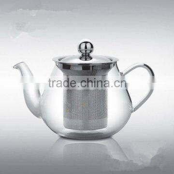 Popular Best Selling Handmade Process Pyrex Glass Tea Set