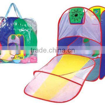 Children camping tent easy folding with ball for wholesale, play tents for children, LA005697