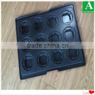 Vacuum thermo plastic display advertising tray for tea