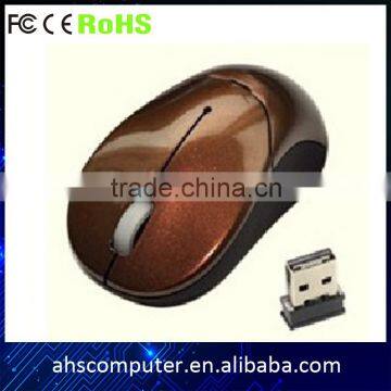 mini oem fashion design cute 2.4 wireless mouse for laptop and desktop