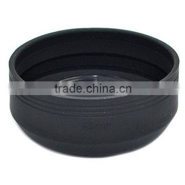 JJC Wide Angle Standard Telephoto Soft Silicone Rubber Lens Hood 3-in-1 77MM