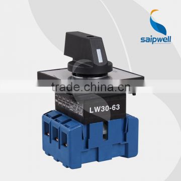 SAIP/SAIPWELL China New Type 3 Poles 63A Electrical Static Transfer Switch