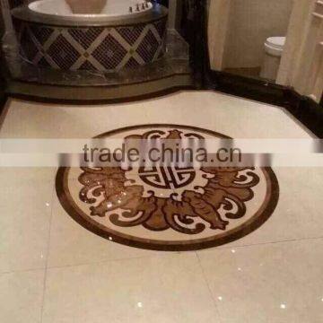 Marble Stone Polished of the Waterjet Patterns Flooring Tiles photo-6