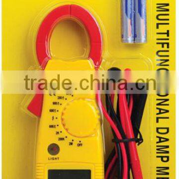 China Factory Professional Digital Clamp Meter With Test Probe and LED Light photo-2