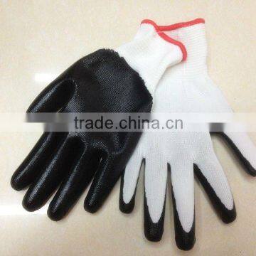 Antiskid Latex Nylon Glove/ working glove/ safety cotton glove