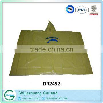 waterproof china supplier promotion disposable rain poncho