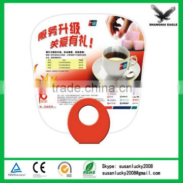 OME factory wholesale fans / hand fan / plastic pp fan (directly from factory)