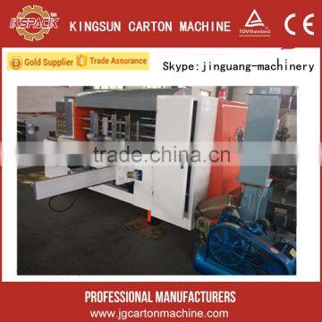 China professional exporter rotary die cutting machine,corrugated box die cutting machine