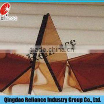 4-8mm building bronze tinted reflective glass/building glass/refelctive glass