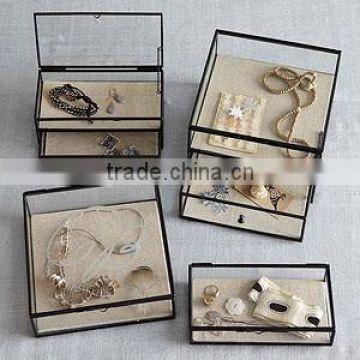 Glass Box, Jewelry Box, Storage Box