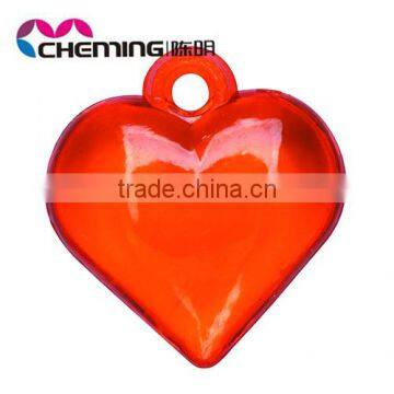 Wholesale new colorful plastic heart beads