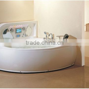 Acrylic bathtub indoor G650 massage bath with spa tub hot tub made in China