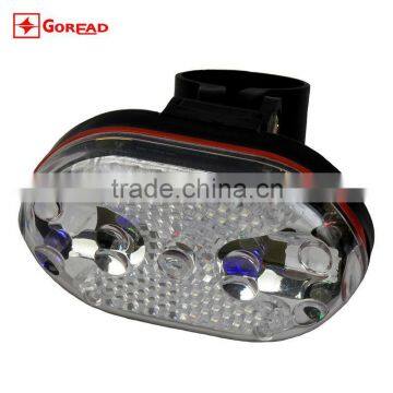 Goread 9 LED multi-function caution light Tail bike light 3 colors light