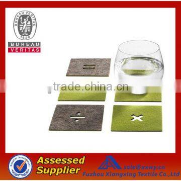 Promotional custom felt coaster