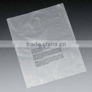 plastic bag with warning