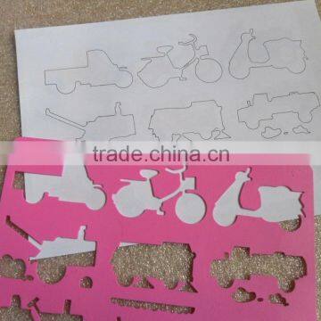 New design DIY plastic kids stencil set drawing template and stencil                        
                                                Quality Choice