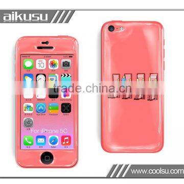 custom 3d phone skin epoxy skin for iphone 5c