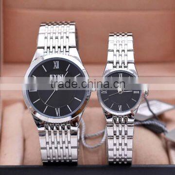 Factory Price Brand New Couple Stainless Steel Watch photo-2