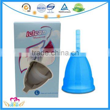 New Medical Silicone Menstrual Cups Reusable Soft Period Lady Cups Menstrual