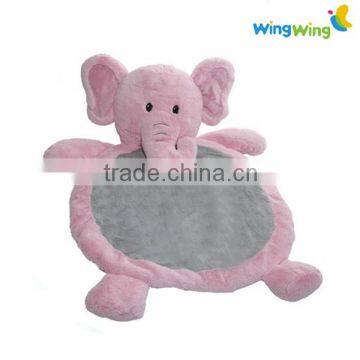 Factory wholesale Super soft plush game animal baby mat