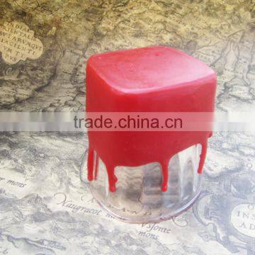 Decorative Burgundy Sealing Wax Block For Water Glass