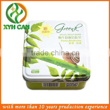 soap tin box, tin box manufacturer