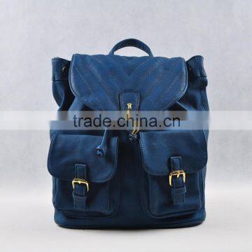 Pu mini school bag student backpack