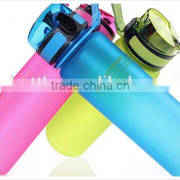 cheap bpa free water bottle joyshake tritan single wall bottles