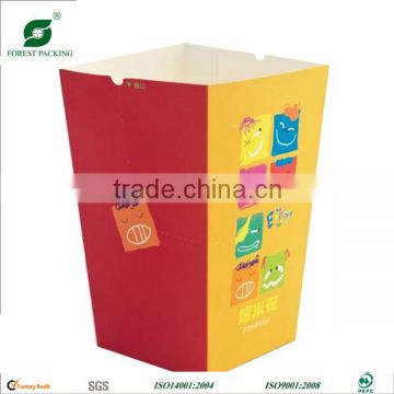 SMALL SIZE FOLD BOTTOM PAPER POPCORN BOX