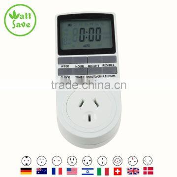 AU PLUG Large LCD Digital Timer Programmable Switch Plug-in Type With 8 Function Keys photo-5