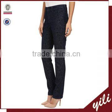 2015 Newest Slim Demin Long Pants Women's Jeans Wholesale photo-2