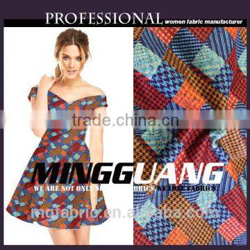 Brushed Fabric Digital Print Dress Name Winter Clothes