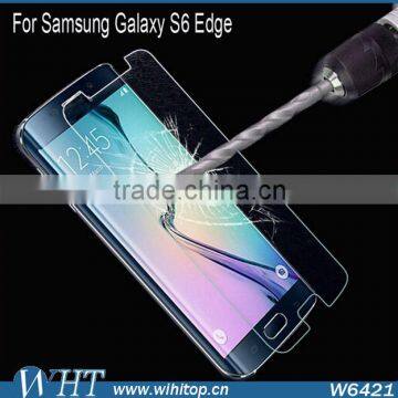 Anti-explosion 2.5D Curved Tempered Glass for Samsung S6 Edge 0.3mm Screen Protector