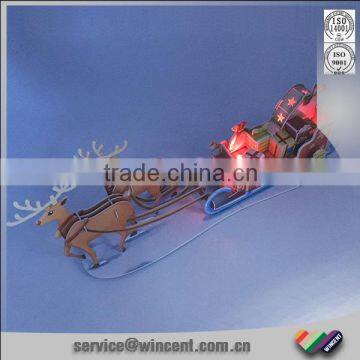 Customized Wood/ Paper LED Kit 3D Puzzle photo-3