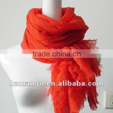 2016 latest fashion spring solid color 100% viscose scarves