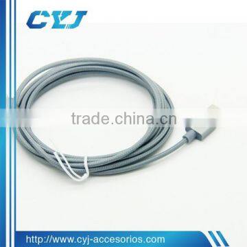 high quality endurable nylon woven usb charger cable