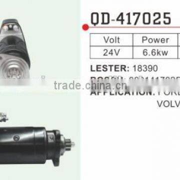 KHD Starter motor Lester 18390 Bosch 0-001-417-025