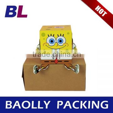 yellow cute paper box for tissue Baolly