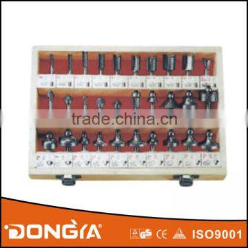 China Trade Industrial Quality 30 PCS Router Bit Sets Carbide Woodworking Tools                        
                                                Quality Choice