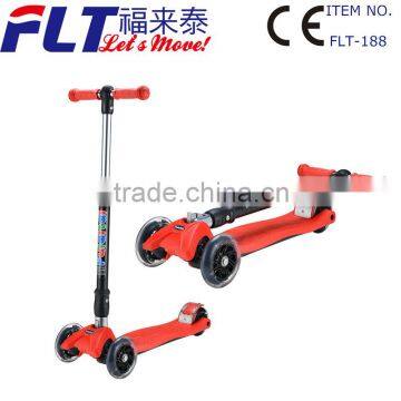 Patent foldable kids kick scooter with adjustable height with EN71 report